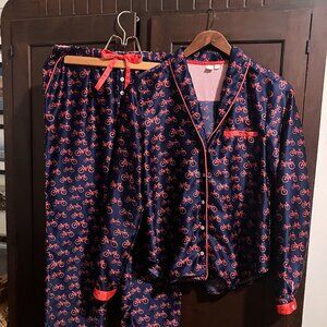 Anthroplogie Satin Pajamas